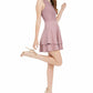 Speechless Juniors' Lace-Top Dress PINK Size Extra Large