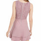 Speechless Juniors' Lace-Top Dress PINK Size Extra Large