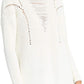 Rachel Roy Women's Textured Sweater White Size Medium