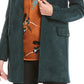 Calvin Klein Women's Open-Front Topper Jacket Green Size 8
