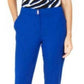 Calvin Klein Women's Straight-Leg Dress Pants Blue Size 8