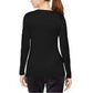 32 Degrees Women's Cozy Heat Underwear Top Black Size Small