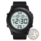 Tactical Waterproof Digital Sports Watch with Teal Led Display