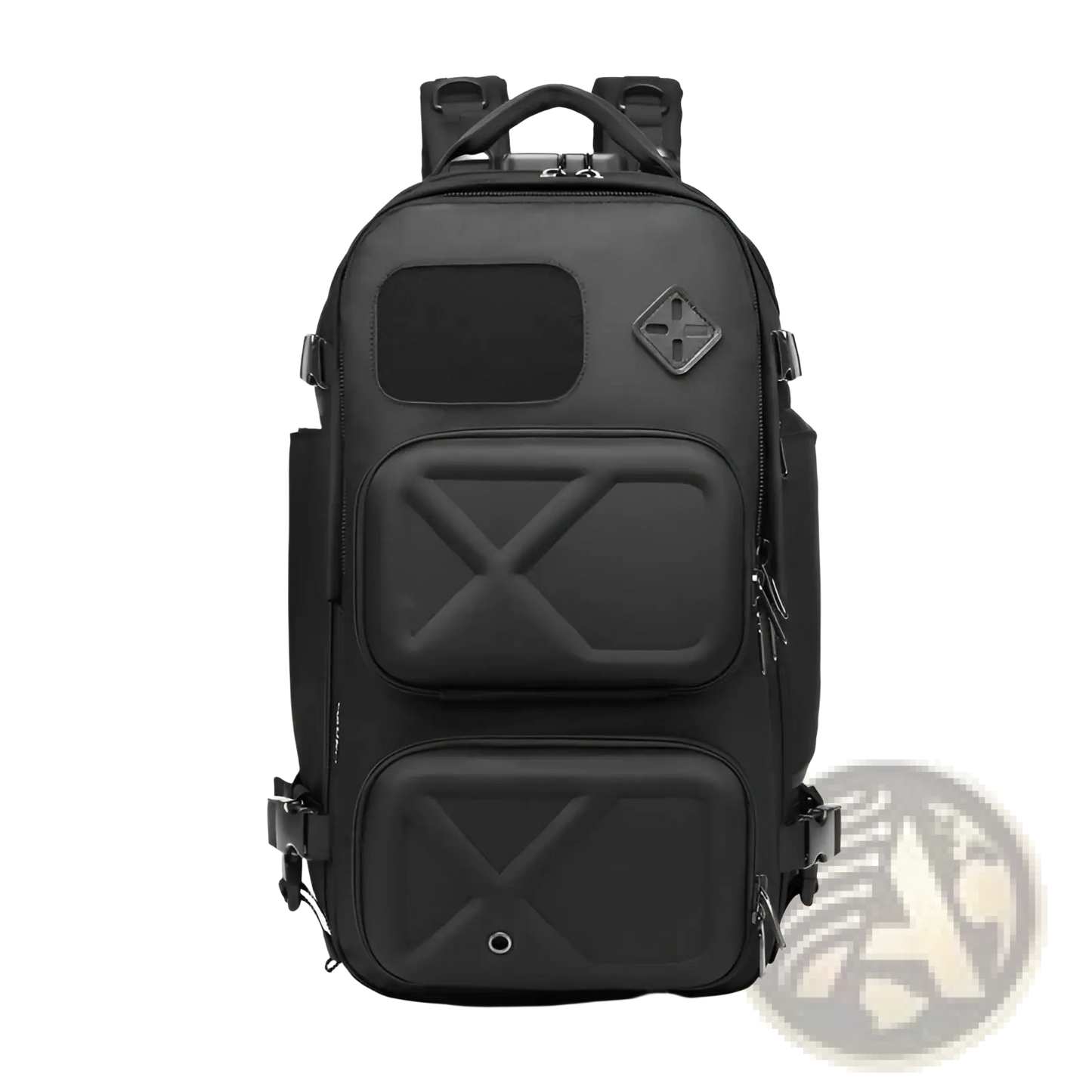 Tactical Waterproof Laptop Backpack with Waist Bag