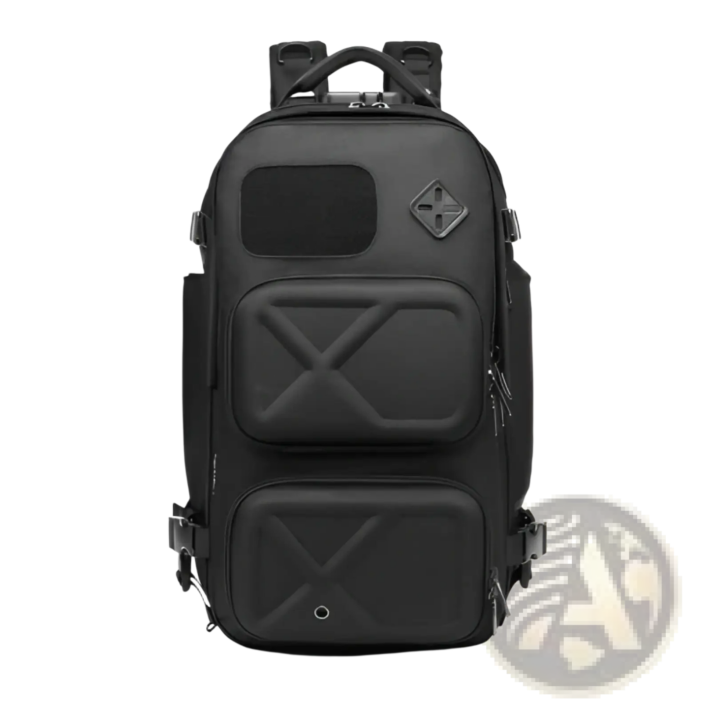 Tactical Waterproof Laptop Backpack with Waist Bag