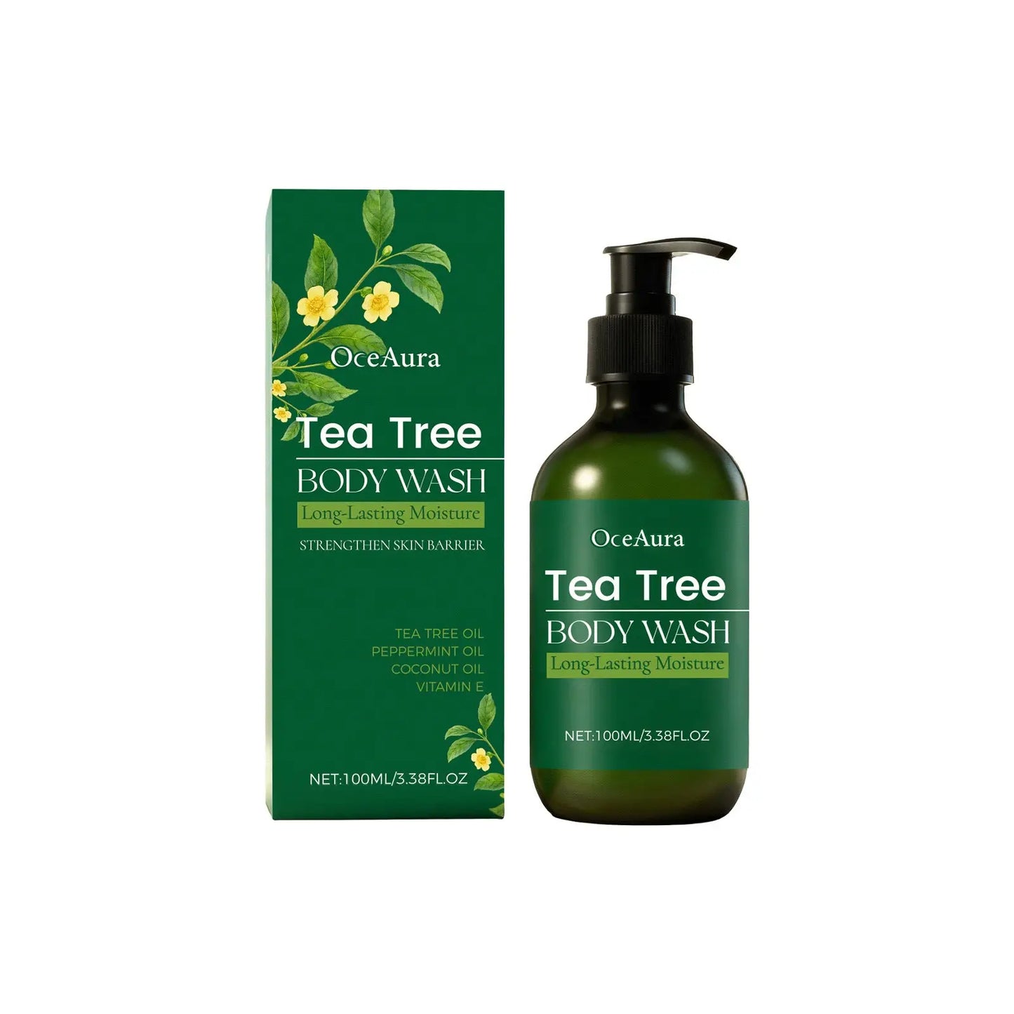 Tea Tree Body Wash Moisturizing Skin Cleanser 100ml