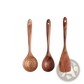 Teak Wood Kitchen Utensil Set Cooking Spoons 7pcs