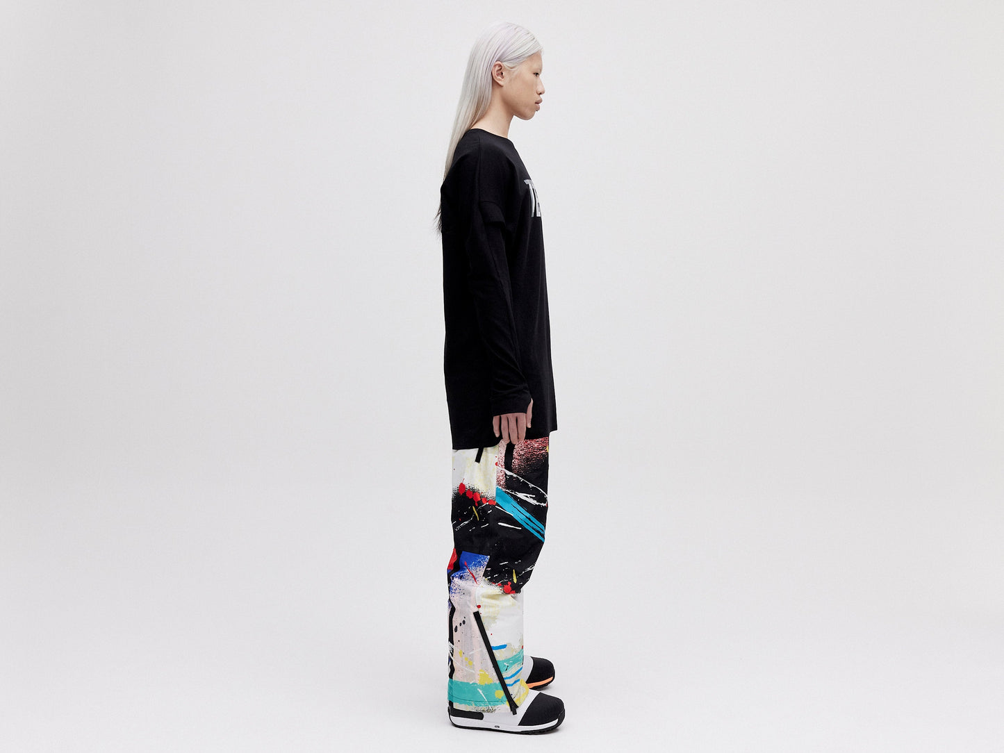 O.S Wadded Cargo Pant Unisex - Light Splatter