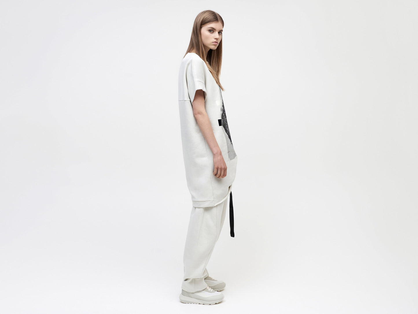 Palla Tee Ghost Crystal Unisex - Vaporous Grey