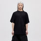 O.S Zip Back Tee - Black