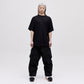O.S Zip Back Tee - Black