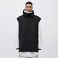 Pipe Hoodie Tank Unisex - Black