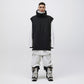 Pipe Hoodie Tank Unisex - Black