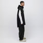 Pipe Hoodie Tank Unisex - Black