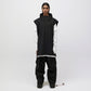 Pipe Hoodie Tank Unisex - Black