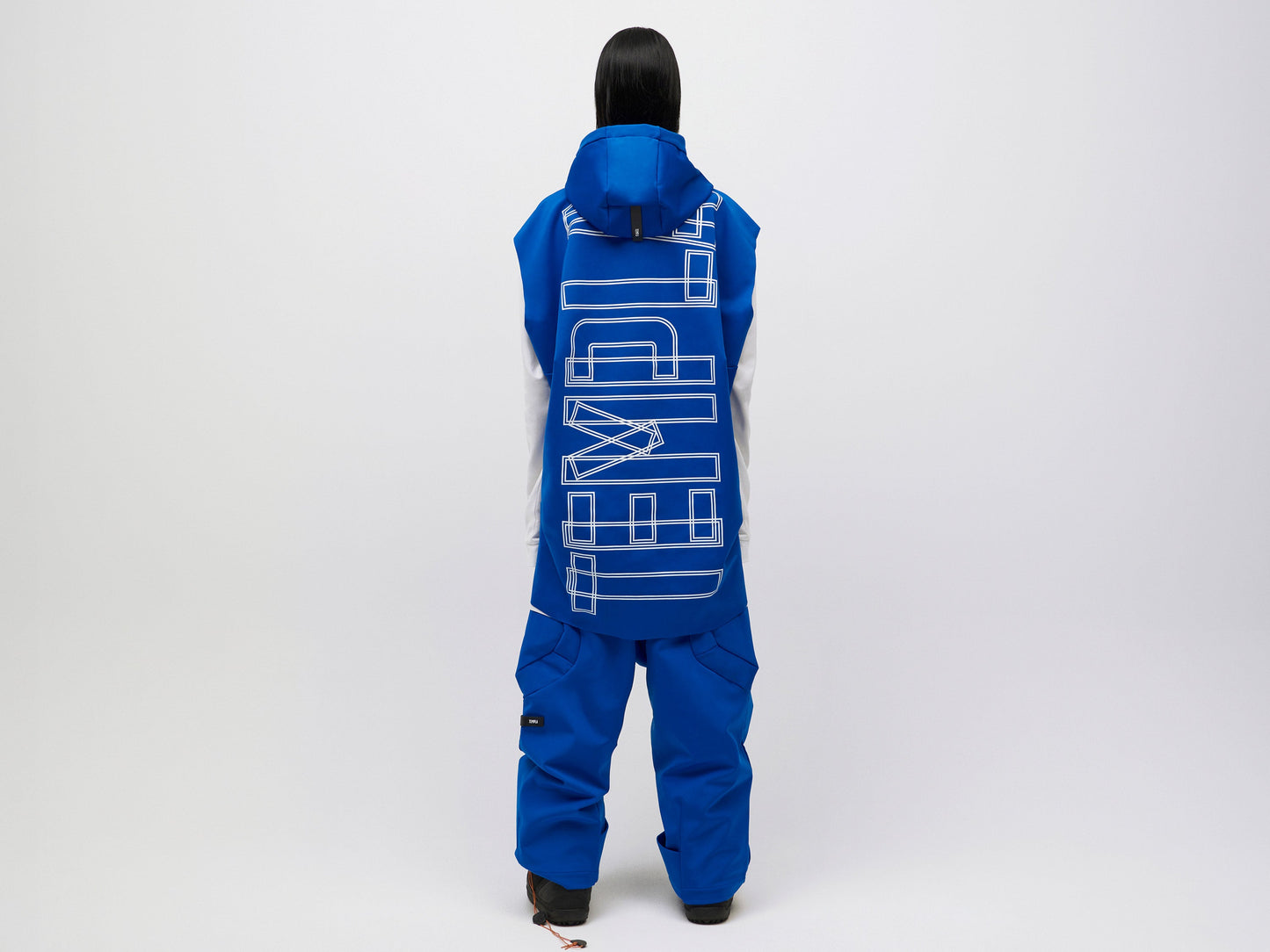 Pipe Hoodie Tank Unisex - Blue