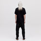 Dropped Crossover Pant - Black