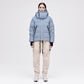 On/Off Hood O.S Down Jacket - Reflective Blue