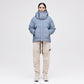 On/Off Hood O.S Down Jacket - Reflective Blue