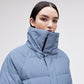 On/Off Hood O.S Down Jacket - Reflective Blue