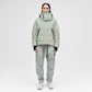 On/Off Hood O.S Down Jacket - Reflective Jade
