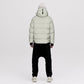 On/Off Hood O.S Down Jacket Unisex - Reflective Jade