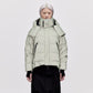 On/Off Hood O.S Down Jacket Unisex - Reflective Jade