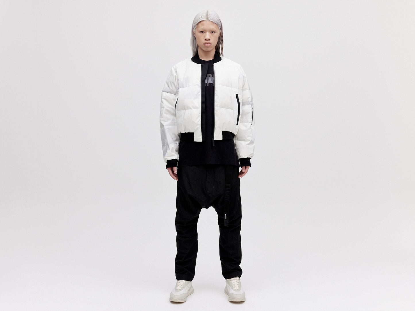 Bomber Down Jacket Unisex - Light Pixel