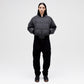 Reflective Bomber Down Jacket - Reflective Black