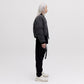 Reflective Bomber Down Jacket Unisex - Reflective Black