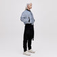 Reflective Bomber Down Jacket Unisex - Reflective Blue