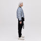 Reflective Bomber Down Jacket Unisex - Reflective Blue
