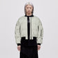 Reflective Bomber Down Jacket Unisex - Reflective Jade