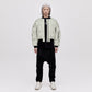 Reflective Bomber Down Jacket Unisex - Reflective Jade
