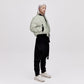Reflective Bomber Down Jacket Unisex - Reflective Jade