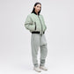 Reflective Bomber Down Jacket Unisex - Reflective Jade