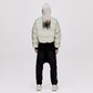 Reflective Bomber Down Jacket Unisex - Reflective Jade