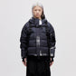 Utility Down Jacket with Backpack - Dark Pixel