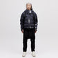 Utility Down Jacket with Backpack - Dark Pixel