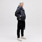 Utility Down Jacket with Backpack - Dark Pixel