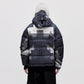 Utility Down Jacket with Backpack - Dark Pixel