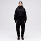Cropped Hoodie - Black