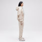 Cropped Hoodie - Fog