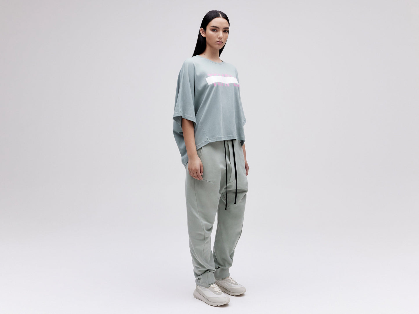 Cropped Tee - Jade