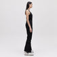 Wadded Salopette - Black