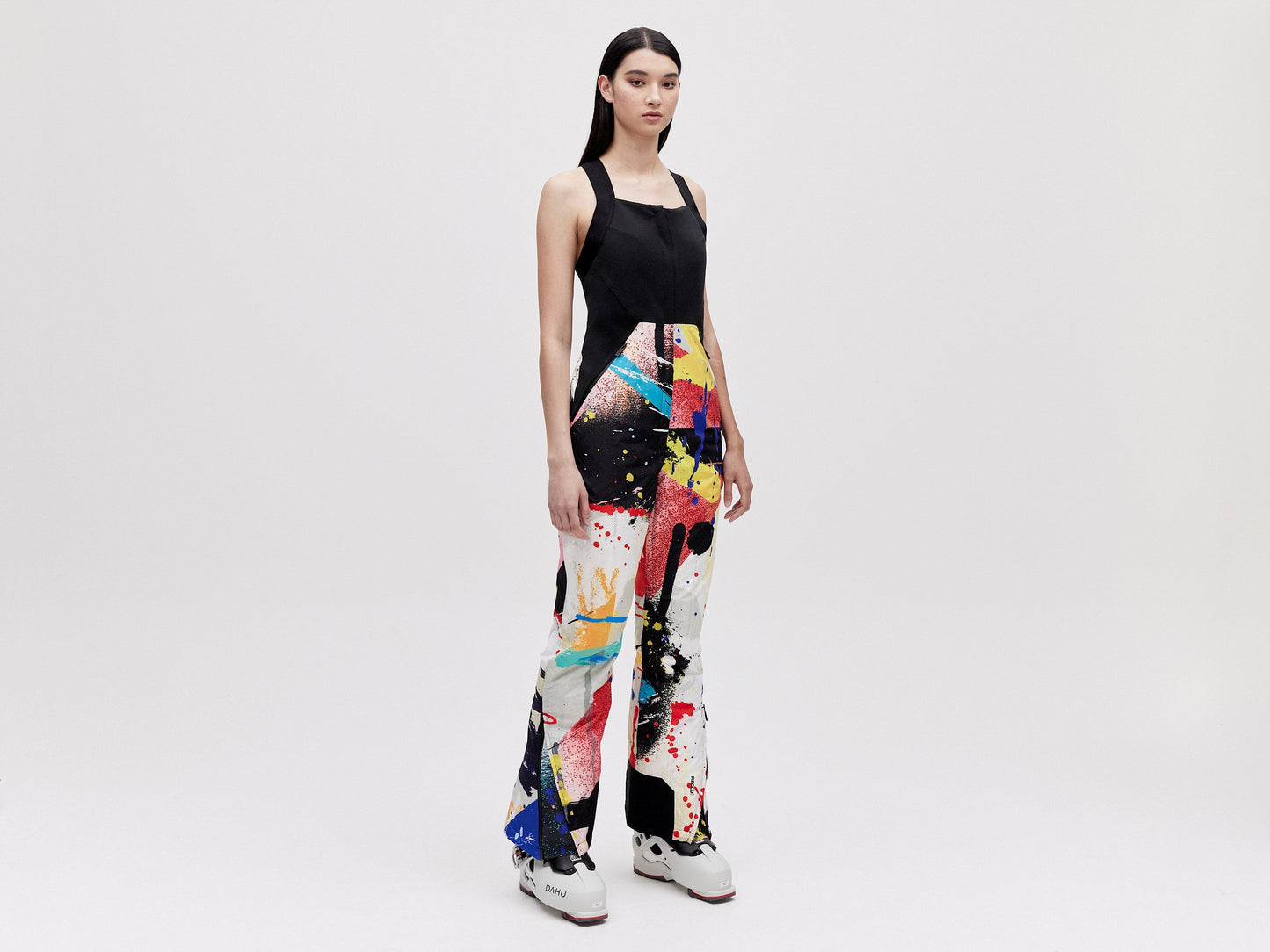 Wadded Salopette - Light Splatter
