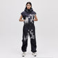Cropped Down Vest - Dark Pixel