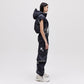 Cropped Down Vest - Dark Pixel