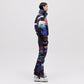 Cropped Cocoon Jacket - Dark Splatter