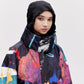 Cropped Cocoon Jacket - Dark Splatter